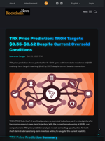 TRX Price Prediction: TRON Targets $0.35-$0.62 Despite Current Oversold Conditions - Blockchain.News