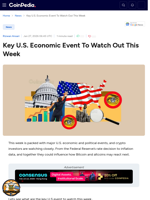 Key U.S. Economic Event To Watch Out This Week
