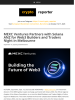 MEXC Ventures Partners with Solana ANZ for Web3 Builders and Traders Night in Melbourne