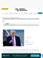 Assassination attempt on Trump shifts focus to Leavitt's next briefing