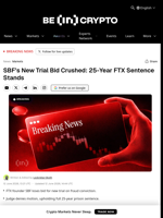 SBF’s New Trial Bid Crushed: 25-Year FTX Sentence Stands