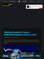 TON Price Prediction: Targets $1.85-$2.30 Range by February 2026 - Blockchain.News