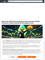 Ethereum (ETH) Price Prediction: Ethereum Eyes $6,000 Breakout as Bulls Defend $4,100 Support Zone - Brave New Coin