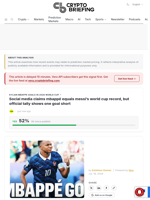 Social media claims mbappé equals messi's world cup record, but official tally shows one goal short