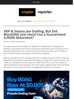 XRP & Solana are Stalling, But Did BlockDAG Just Hand You a Guaranteed 4,900% Moonshot?