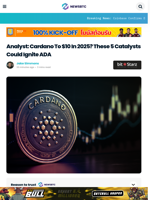 Cardano To $10 In 2025? These 5 Catalysts Could Ignite ADA