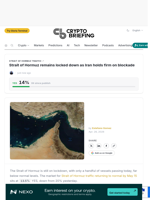 Strait of Hormuz remains locked down as Iran holds firm on blockade