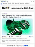 HBAR Price Eyes 30% Breakout Despite Key Risk Ahead