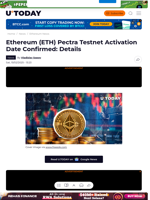 Ethereum (ETH) Pectra Testnet Activation Date Confirmed: Details