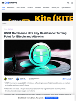 Is the USDT Dominance Surge Signaling a Crypto Market Reversal?