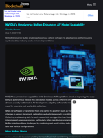 NVIDIA's Omniverse NuRec Enhances AV Model Scalability - Blockchain.News