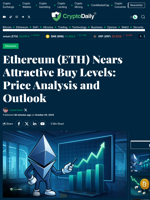 Ethereum (ETH) Nears Attractive Buy Levels: Price Analysis and Outlook - Crypto Daily