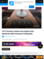 CFTC Resolves Celsius Case Against Alex Mashinsky With Perma
