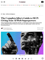 The Complete Idiot's Guide to MCP: Giving Your AI Web Superpowers - Decrypt