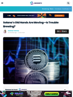 Solana's Old Hands Are Moving—Is Trouble Brewing?