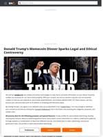 Donald Trump's Memecoin Dinner Sparks Legal and Ethical Controversy - Brave New Coin