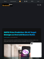 MATIC Price Prediction: $0.45 Target Emerges as Oversold Bounce Builds - Blockchain.News