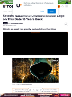 Satoshi Nakamoto Unveiled Bitcoin Logo on This Date 15 Years Back