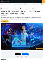 Bitcoin Holds $75K As Altcoins Search For Bullish Momentum