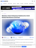 Stablecoin Transfers Coming Soon to Western Union?