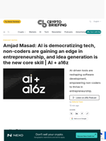 Amjad Masad: AI is democratizing tech, non-coders are gaining an edge in entrepreneurship, and idea generation is the new core skill | AI + a16z