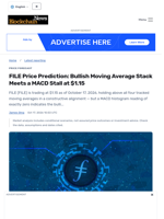 FILE Price Prediction: Bullish Moving Average Stack Meets a MACD Stall at $1.15 - Blockchain.News