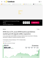 BNB token gains amid prediction market interest, new ETP