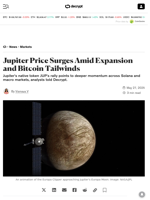 Jupiter Price Surges Amid Expansion and Bitcoin Tailwinds - Decrypt