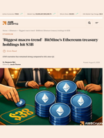 ‘Biggest macro trend’- BitMine’s Ethereum treasury holdings hit $3B - AMBCrypto