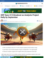 XRP Eyes $15 Breakout as Analysts Project Rally by September