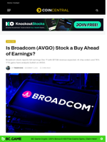 Is Broadcom (AVGO) Stock a Buy Ahead of Earnings? - CoinCentral