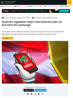 Austria’s Regulator Slaps New Business Ban on KuCoin EU