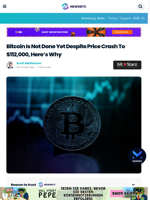 Bitcoin Is Not Done Yet Despite Price Crash To $112,000, Here’s Why
