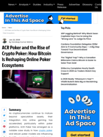 ACR Poker and the Rise of Crypto Poker: How Bitcoin Is Reshaping Poker