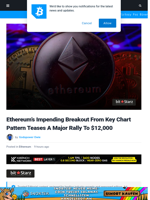 Ethereum’s Impending Breakout From Key Chart Pattern Teases A Major Rally To $12,000 | Bitcoinist.com