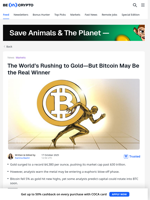 Gold Fever Sweeps Markets — Bitcoin’s Turn Next?
