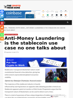 Anti-Money Laundering is the stablecoin use case no one talks about - The Crypto News Wire