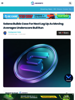 Solana Builds Case For Next Leg Up As Moving Averages Underscore Bull Run