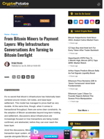 From Bitcoin Miners to Payment Layers: Why Infrastructure Conversations Are Turning to Bitcoin Everlight