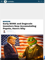 Early BONK and Dogecoin Investors Now Accumulating Pepeto, Here's Why - TechBullion
