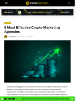 8 Most Effective Crypto Marketing Agencies