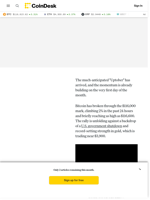 BTC Kicks Off 'Uptober' With Break Above $116K as Crypto Equities Surge Pre-Market