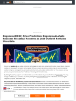 Dogecoin (DOGE) Price Prediction: Dogecoin Analysts Reassess Historical Patterns as 2026 Outlook Remains Uncertain - Brave New Coin