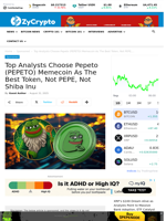 Top Analysts Choose Pepeto (PEPETO) Memecoin As The Best Token, Not PEPE, Not Shiba Inu
