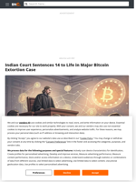 Indian Court Sentences 14 to Life in Major Bitcoin Extortion Case - Brave New Coin