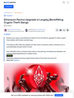 Crypto Criminals are Exploiting Ethereum Pectra’s EIP-7702