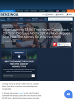 After Loaning $3.5K That Never Came Back, 29-Year-Old Says No To $2K As Mom Argues She 'Has The Money So Why Not Help'  - Benzinga