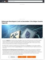 Ethereum Developers Lock in December 3 for Major Fusaka Upgrade - Brave New Coin