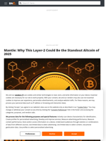 Mantle: Why This Layer-2 Could Be the Standout Altcoin of 2025 - Brave New Coin