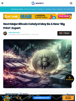 Next Major Bitcoin Catalyst May Be A New 'Big Print': Expert